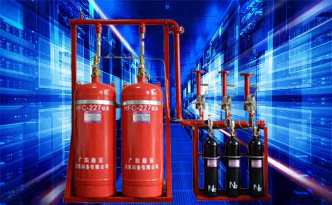 100l七氟丙烷柜式灭火装置安装调试